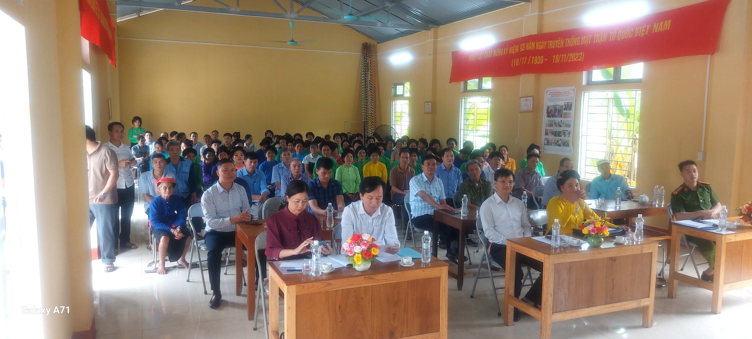 Quỹ Bảo vệ và phát triển rừng tham dự ngày Hội Đại đoàn kết tại xã Lâm Thượng huyện Lục Yên