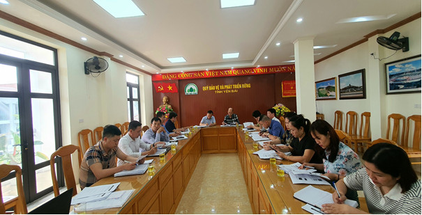 Hội nghị triển khai rà soát, xác định diện tích rừng cung ứng dịch vụ môi trường rừng trong lưu vực mới trên địa bàn thành phố Yên Bái
